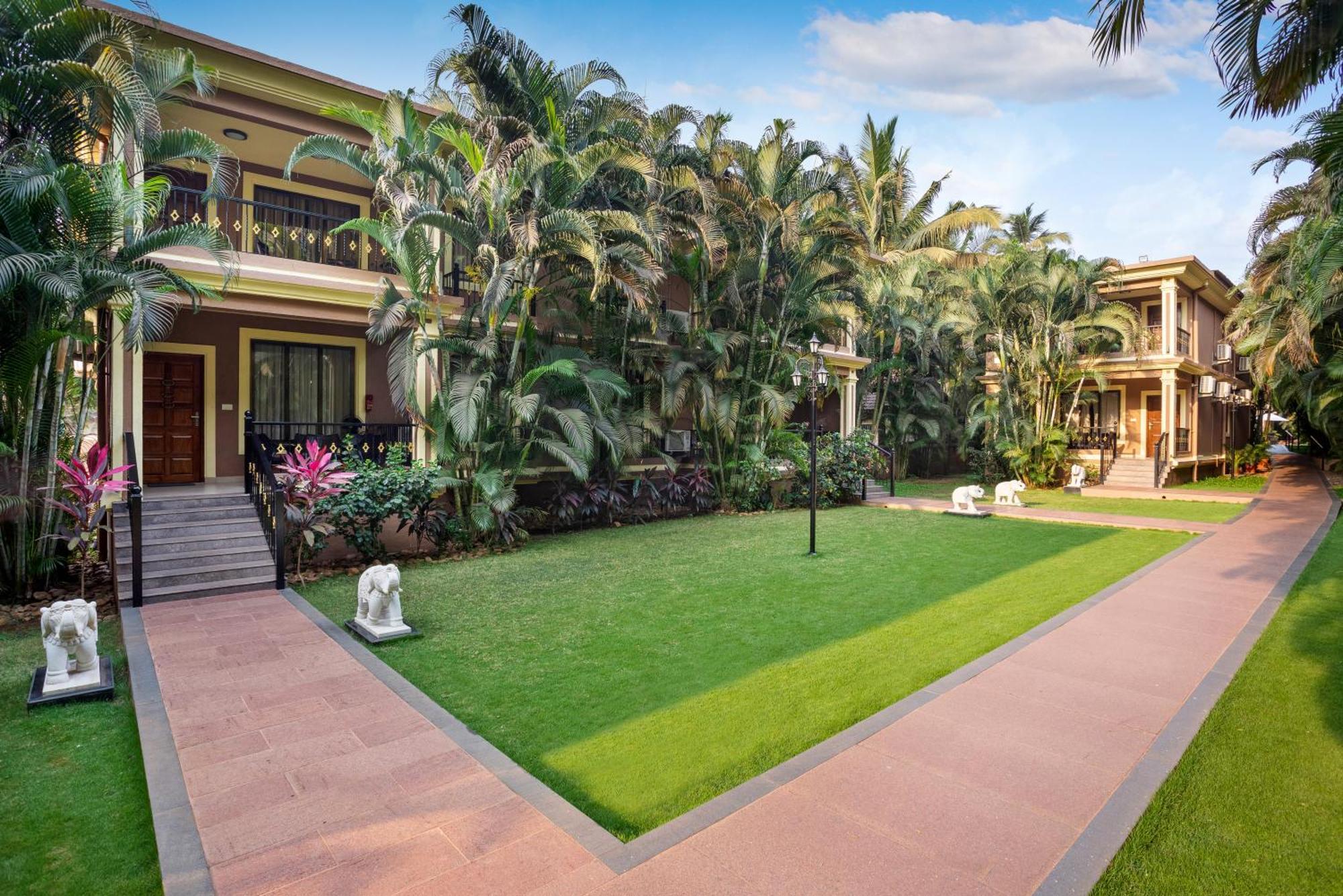Seashell Suites And Villas- Candolim Goa Exterior foto